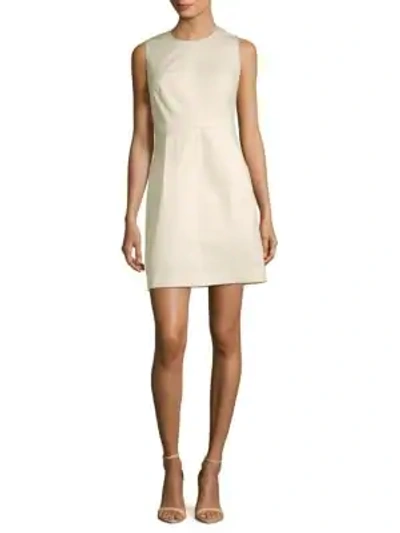 Shop Milly Coco Sheath Dress In Ivory
