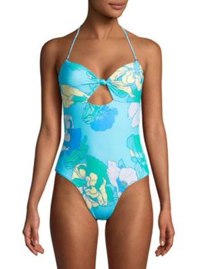 Shop 6 Shore Road Laguna One-piece Swimsuit In Ashbury Pond