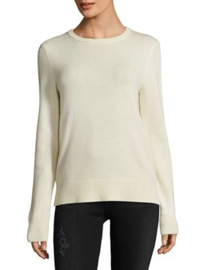 Shop Theory Salomina Cashmere Top In Ivory