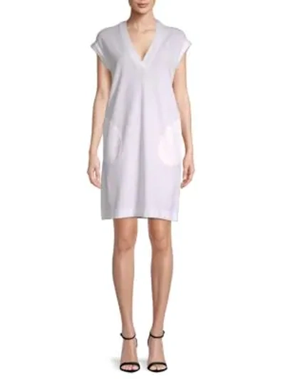 Shop Atm Anthony Thomas Melillo Pique Solid Dress In White