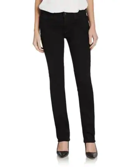 Shop J Brand Mid Rise 14 Straight-leg Jeans In Shadow