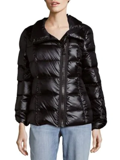 Shop Calvin Klein Quilted Coat In Black