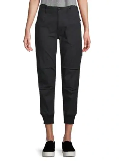 Shop Vince Military Cargo Pants In Black