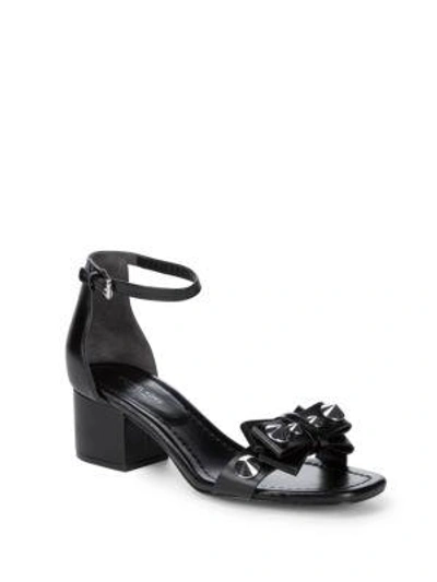 Shop Michael Kors Winnie Ankle Strap Sandals In Black