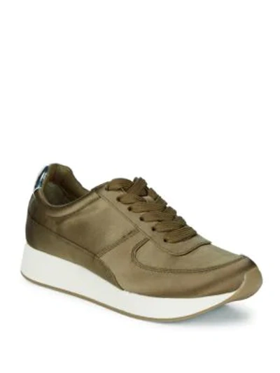 Shop Dolce Vita Quincy Sneakers In Olive