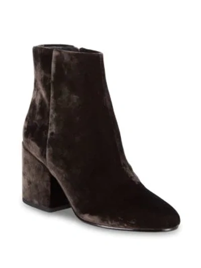 Shop Sam Edelman Tayla Ankle Boots In Dark Grey