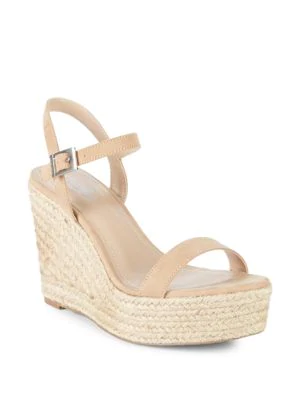 Charles By Charles David Lizzie Espadrille Wedge Sandals In Nude | ModeSens