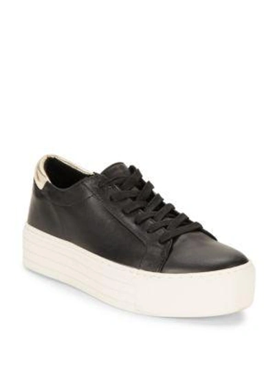 Shop Kenneth Cole Platform Sneakers In Black