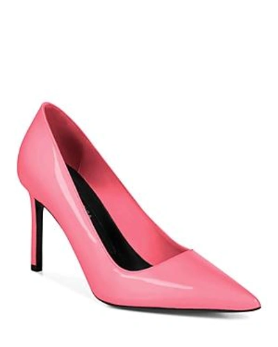 Shop Via Spiga Women's Nikole Patent Leather Stiletto Pumps In Sorbet Pink