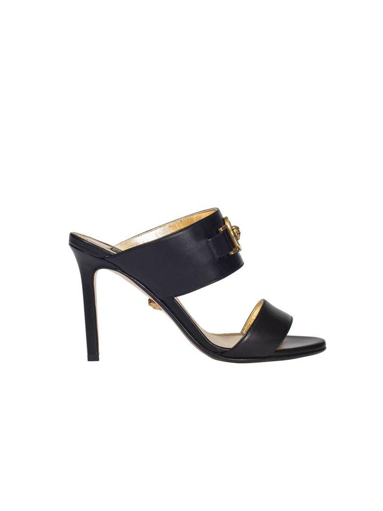 versace icon leather sandals