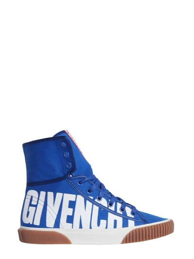 Shop Givenchy Boxing Sneakers In Blu