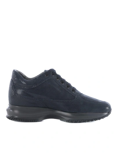 Shop Hogan Sneakers In Blu