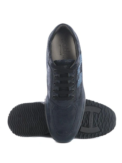 Shop Hogan Sneakers In Blu