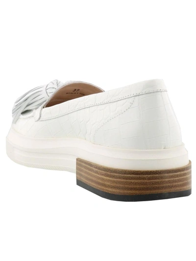 Shop Tod's Xl Loafers In White