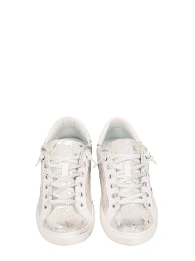 Shop 2star Low Star Silver Leather Sneakers