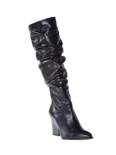 Shop Stuart Weitzman Smashing Boots In Black