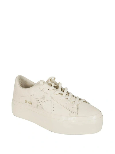 Shop Converse One Star Platform Sneakers In White