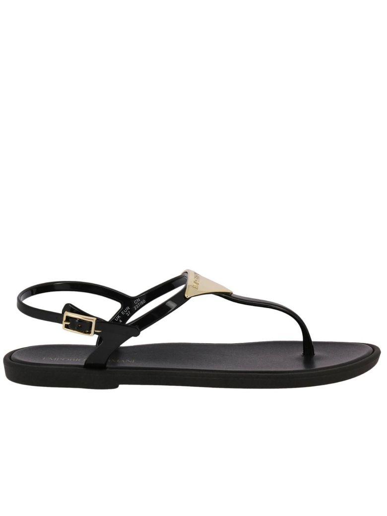 armani flat shoes
