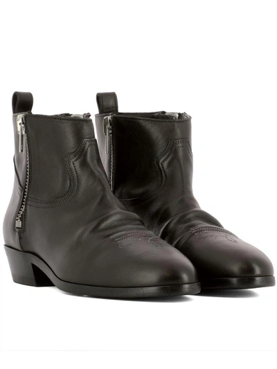 Shop Golden Goose Brown Leather Ankle Boots