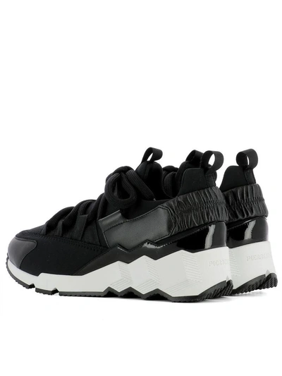 Pierre Hardy Trek Comet Lace-up Sneakers In Black