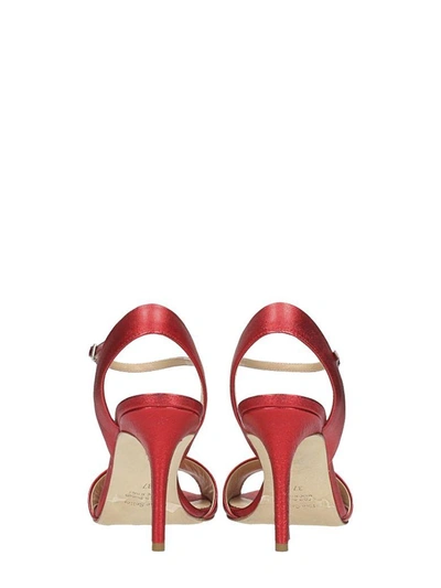 Shop The Seller Red Leather Sandals