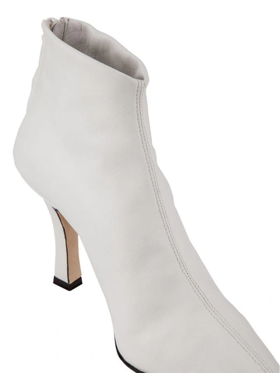 Shop Helmut Lang Boots In Bianco