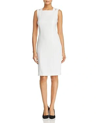 Shop Hugo Boss Daphima Strappy Sheath Dress - 100% Exclusive In White