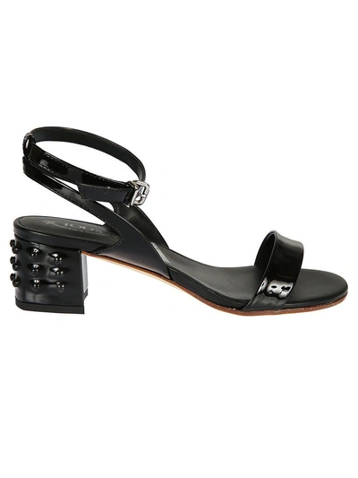 Shop Tod's Sand Strappy Sandals