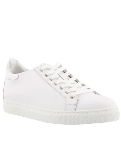 Shop Sophia Webster Bibi Low Sneakers In White Silver