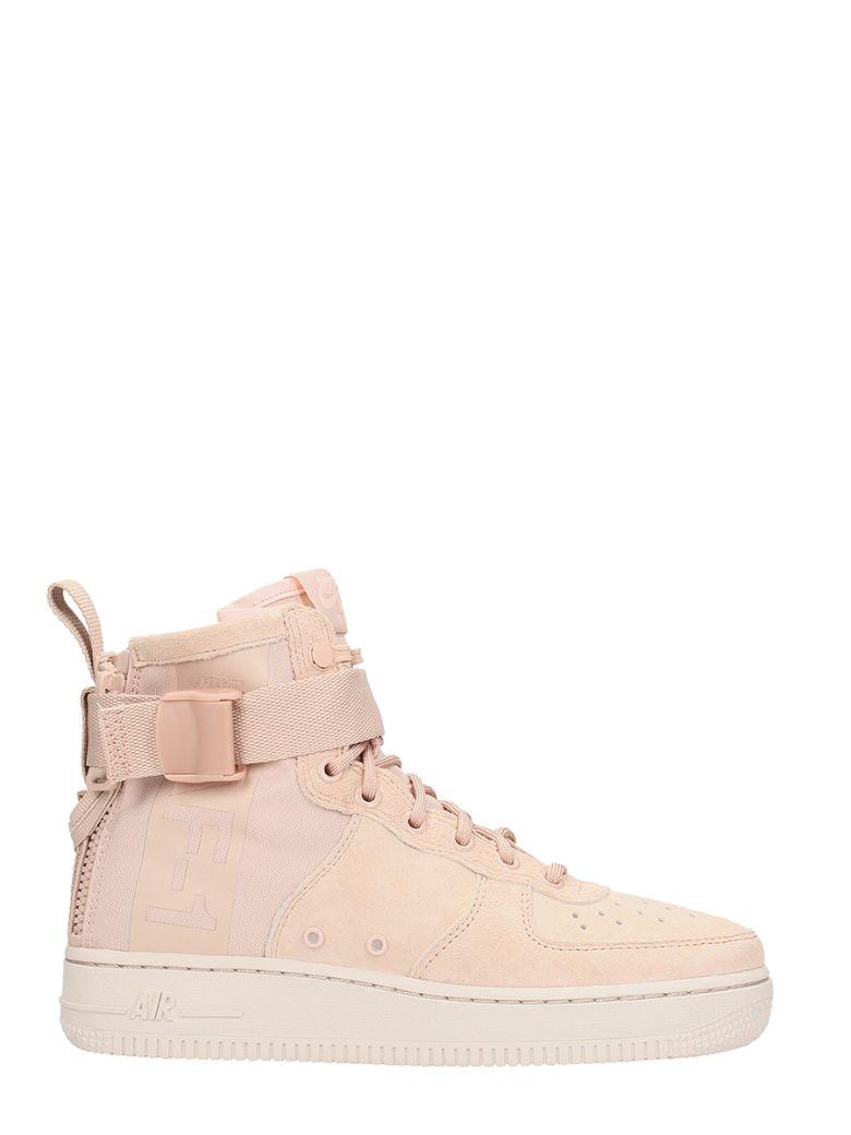 nike air force 1 mid rose