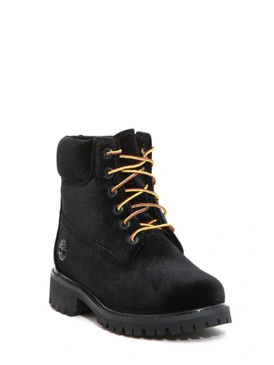 Shop Off-white Timberland Boots In Nero