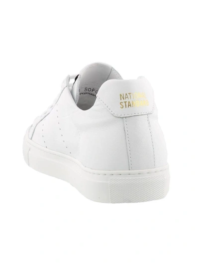 Shop National Standard Edition 4 Soft Orage Sneakers In White