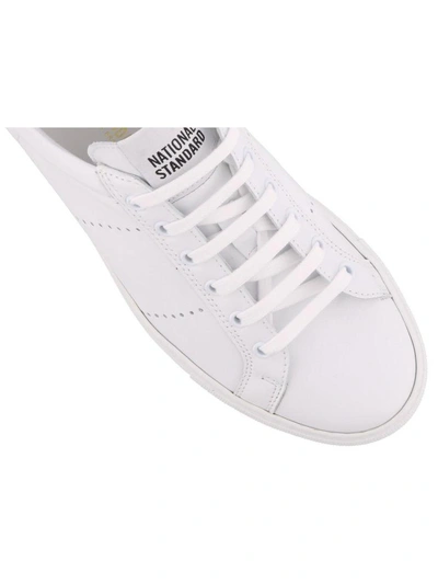 Shop National Standard Edition 4 Soft Orage Sneakers In White