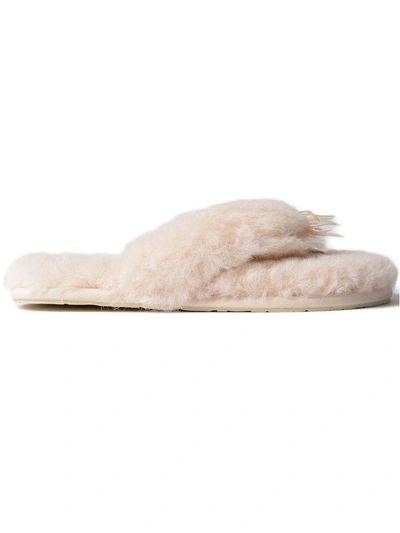 Shop Ugg Fluff Flip Flop Ii In Natural