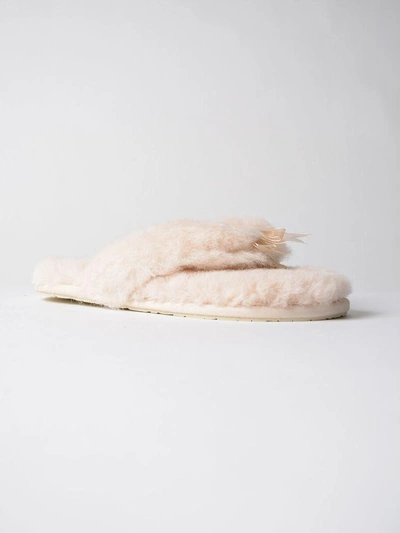 Shop Ugg Fluff Flip Flop Ii In Natural