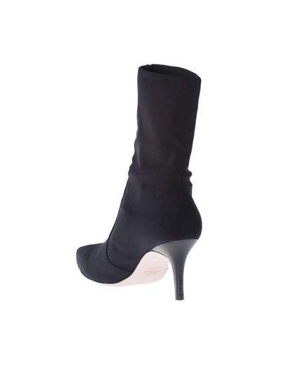 Shop Stuart Weitzman Axiom Ankle Boots In Black