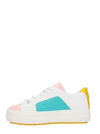 Shop Pierre Hardy Up Sneakers In White