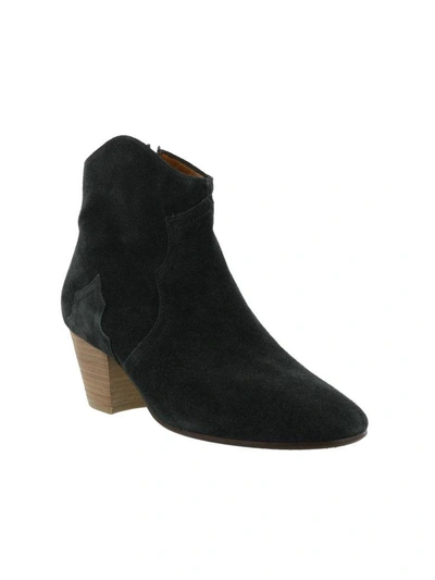 Shop Isabel Marant Dicker Ankle Boot In Faded Black