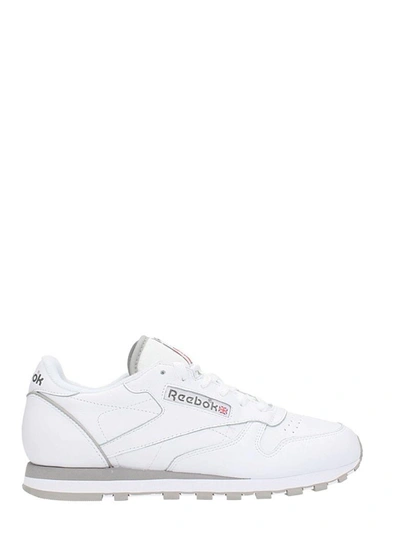 Shop Reebok Classic Leather Archive Sneakers In White