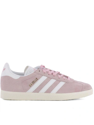 Shop Adidas Originals Pink Suede Sneakers