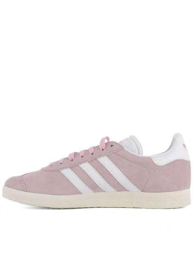 Shop Adidas Originals Pink Suede Sneakers