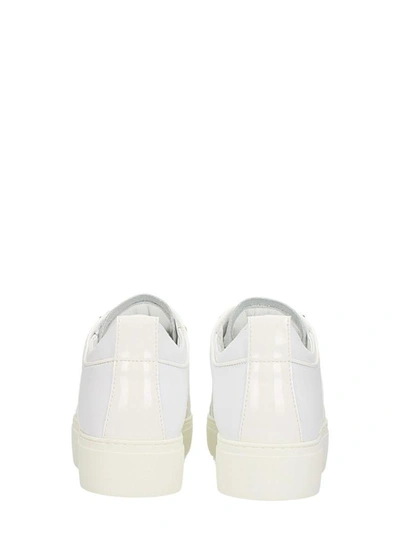 Shop Dsquared2 Sneakers In White Leather