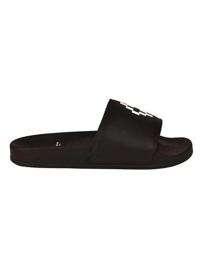 Shop Marcelo Burlon County Of Milan Flat Shoes In Black