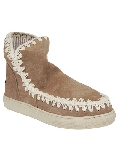 Shop Mou Summer Eskimo Boots In Cammello