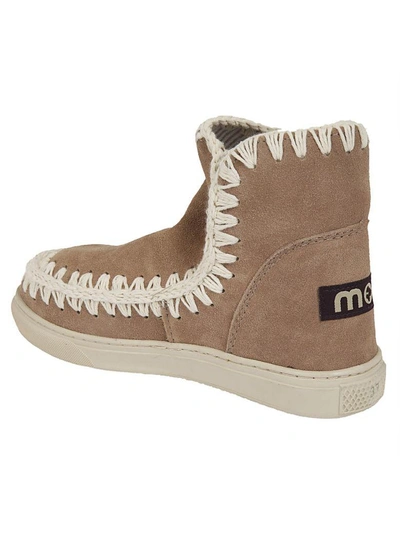 Shop Mou Summer Eskimo Boots In Cammello