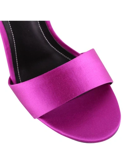 Shop Kendall + Kylie Emilee" Satin Sandals" In Purple