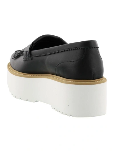 Shop Hogan Maxi Sole Loafers In Black
