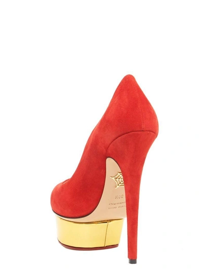 Shop Charlotte Olympia Shoes In Red