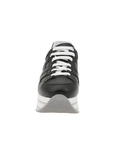 Shop Hogan Maxi H222 Sneaker In Black