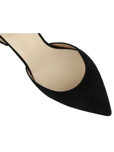 Shop Francesco Russo Dorsay Pump In Black